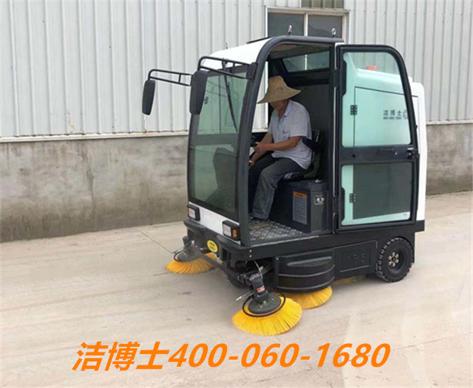潔博士電動(dòng)掃地車(chē)客戶(hù)案例——長(cháng)豐翔海新型建材有限公司